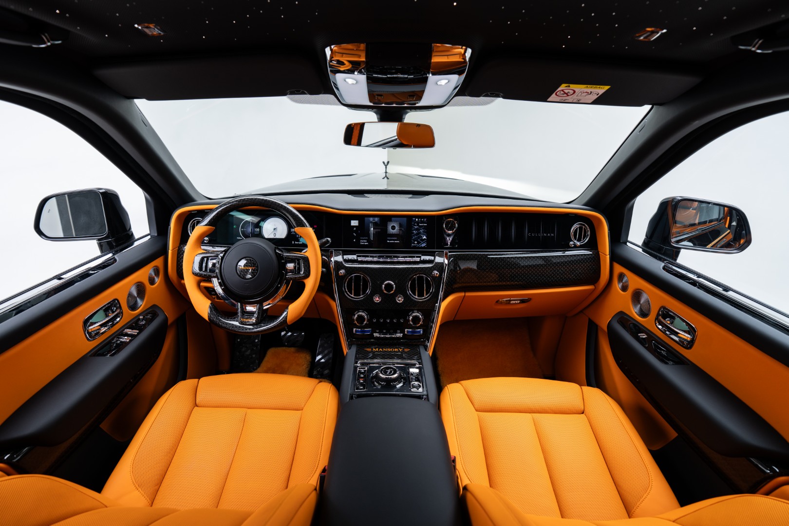 2026 ROLLS ROYCE CULLINAN BLACK BADGE BY MANSORY | GCC | WARRANTY SERVICE | FULL CARBON